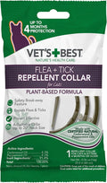 Vet's Best Natural Flea and Tick Spray for Cats and Home – Plant-Based Pest Control with Certified Essential Oils – Safe Indoor Flea Treatment for Cat Households – 96 oz Refill Bottle – Made in USA