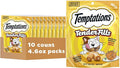 Temptations Tender Fills Crunchy and Soft Adult Cat Treats, Roasted Chicken Flavor, 4.6 oz. Pouch (Pack of 10)