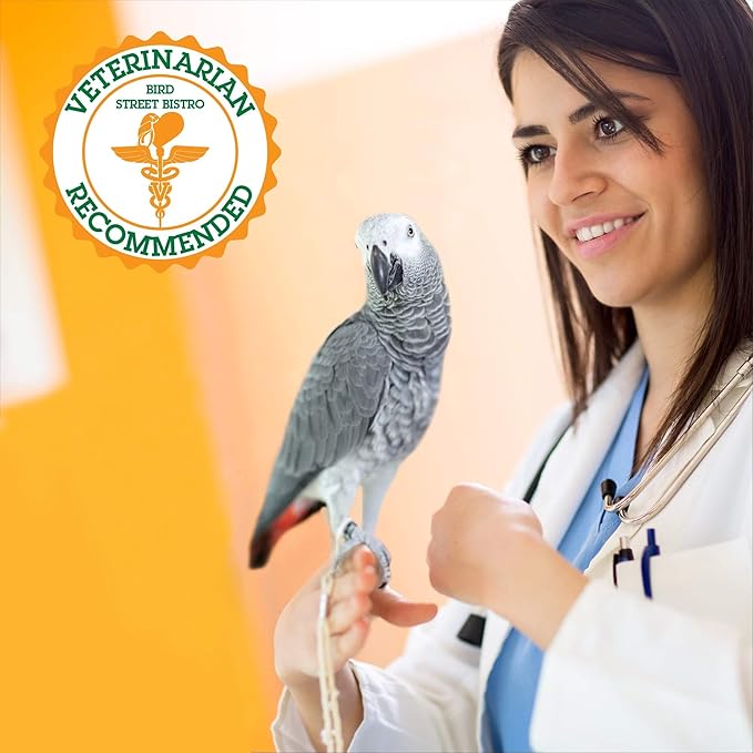 Parrot Parakeet Cockatiel Food - Bird Food - Cooks in 3-15 min with Natural Grains - Legumes - Non-GMO Fruits, Vegetables, & Health Orientated Spices (4.00 Pound (Pack of 1), CinnaSpice)
