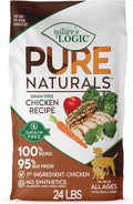 Nature’s Logic Pure Naturals™ 100% Natural Grain-Free Chicken Recipe Synthetic-Free Dry Dog Food, 24 lbs