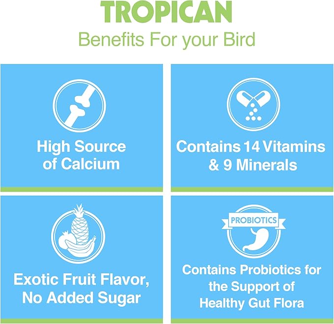 Hari Prime Parrot Vitamin, Mineral and Amino Acid Supplement for Seed Eating Birds, 11.3oz