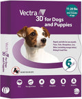 Vectra 3D for Dogs Flea, Tick & Mosquito Treatment & Prevention for Small Dogs (11 – 20 lbs) , 6 month supply