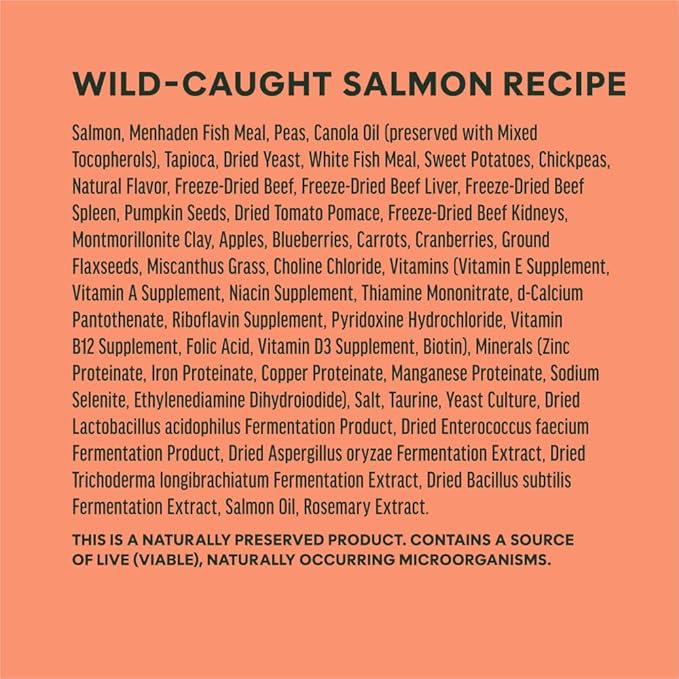 Instinct RawBoost, Natural Dry Dog Food with Freeze-Dried Pieces, High Protein, Grain-Free Recipe - Real Salmon, 3.5 lb. Bag