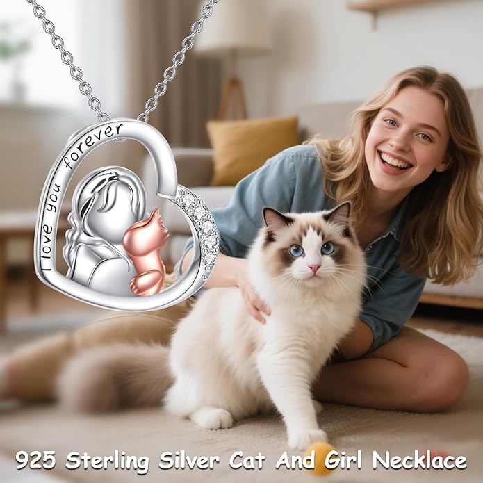 KZX Cat/Dog/Phoenix/Eagle/Whale/Shark/Puffin/Starfish/Chicken/Butterfly/Owl/Bee/Frog/Seahorse Necklace Sterling Silver Animal Pendant Jewelry Gift for Women