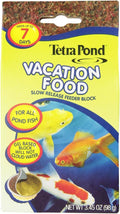 TetraPond 16477 Vacation Food Slow Release Feeder Block, 3.45 Ounce [2-Pack]