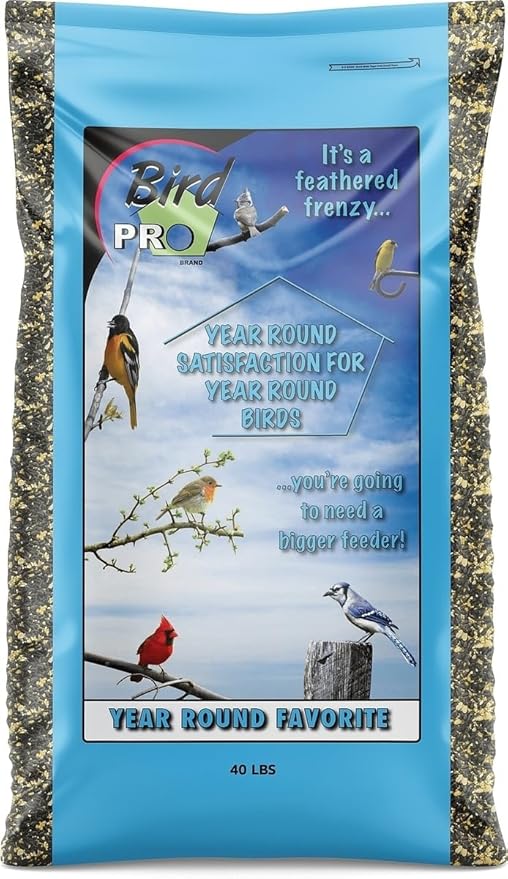 Classic Bird Seed (40 Pounds, Year Round Favorite)