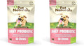 Pet Naturals Daily Probiotic for Dogs,120M CFUs - Pre and Probiotics for Dogs Digestive Health,Gut Health,Immune Support,Diarrhea,Allergies and Itching - 60 Chews,Duck Flavor,(Pack of 2)