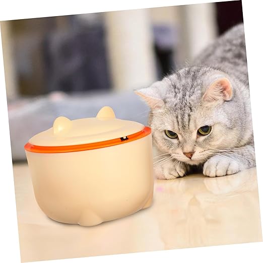 Zerodeko 1Set Enclosed Pet Litter Storage Container with Lid Convenient Operation Trash Can for Waste Management Includes for Spaces and Home