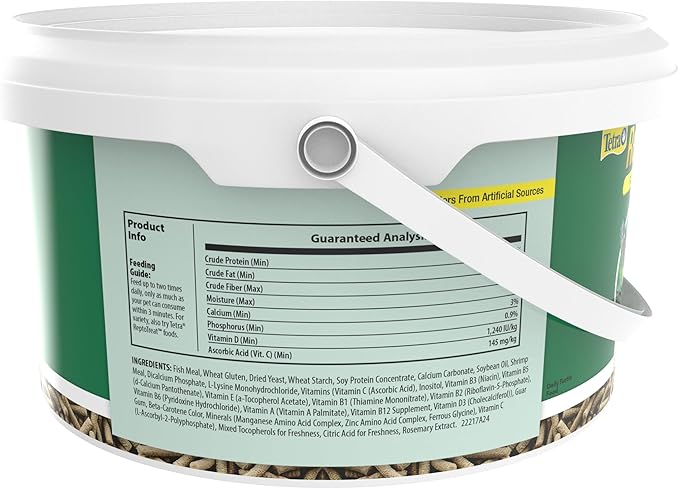 Tetra ReptoMin Floating Food Sticks 1.26 Pounds, for Aquatic Turtles, Newts and Frogs