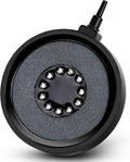 fishkeeper Aquarium Air Bubble Light, LED Fish Tank Bubbler Stone Disk with 11 Super Bright Lamp Beads, 16 Colors and 4 Modes Adjustable for Fish Tank Decoration Oxygenation