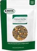 Premium Nut Mix - Unroasted, Unsalted Walnuts, Hazelnuts, Almonds - Food & Treat for Grey Squirrels, Ground Squirrels, Flying Squirrels, Parrots & Other Small Pets (14 Ounce (Pack of 1)