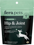 Fera Pets Hip & Joint Supplement for Dogs with Glucosamine, MSM, Chondroitin, & Green Lipped Mussel - Supports Healthy Joints and Weight Management - 10 Soft Chews