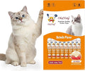 Cat Treats Lickable | Grain-Free Cat Food Toppers & Salmon Treats | Creamy Puree Squeeze Ups with Vitamin E & Taurine, Digestible Formula | 0.5 oz. Each Tube, Salmon Flavor | 10 Tubes