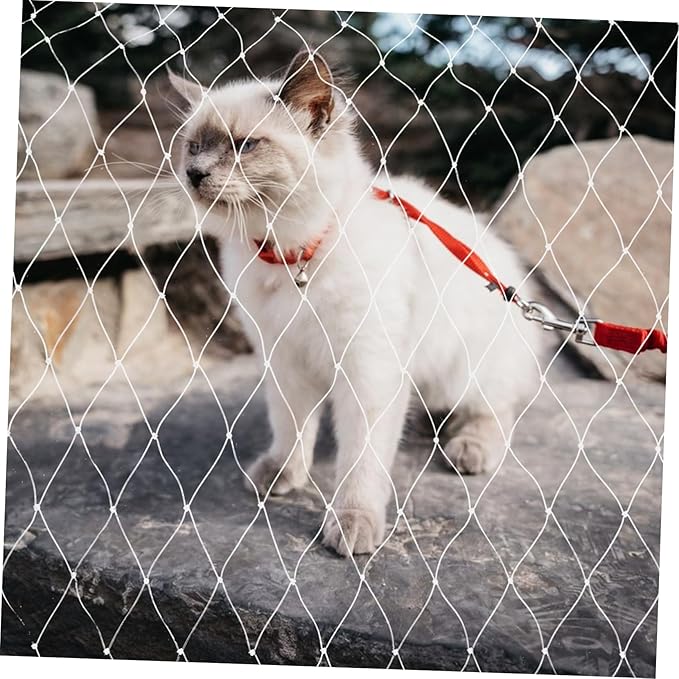 Milisten 1set Cat Balcony Net Pet Safety Netting for Cats Fall Barrier for Stairs Balconies Secure Outdoor Peace of Mind for Pet Owners