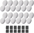 Cat Fountain Filters Replacement: 24 Pet Water Fountain Filters - 12 Carbon Filters + 12 Sponges Filters Suitable for H6 Cat Fountain for Drinking - 6 Months Usage Kit