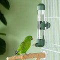 AOTU 7.4 Fl Oz Bird Water Dispenser Automatic Bird Water Feeder for Cage Parakeet Water Dispenser, Clear Cage Water Drinker for Cockatiels parakeet Budgies Green-cheeked Conure African Grey Sun Conure
