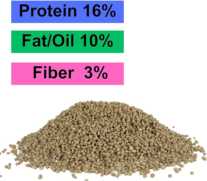 Perle Morbide White Soft Food for Canaries, Finches, Siskins, Goldfinches, Waxbills – Protein-Rich Mini Morsels, Easy to Prepare with Water or Eggfood Mix 5Lb