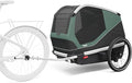 Thule Bexey pet Bike Trailer - Carrier for Small & Large Sized Dogs - Foldable Design - Easy to Connect to Bike - Padded Interior - Converts into Travel Crate - Durable Materials