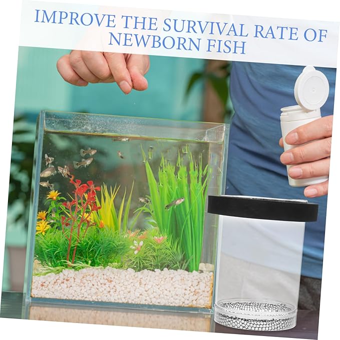 Box Pot Fish Breeding Cage Aquarium Hatchery Tank Hatchery Incubators Breeding Cage for Guppy Betta Fish Tank Floating Fish Tank Hatching Incubator Sink Small Fish