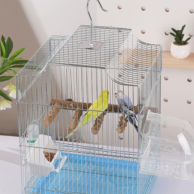IBWell 2 Pack Bird Ladder for Cage Bird Stands for Parrots Parakeet Perches Cockatiel Perch Natural Bird Perches Budgie Perch