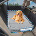 Dog Car Bed, Non-Slip Backseat Extender Pet Mat, Removable Washable Dog Bed for SUVs, Sedans & Trucks, Anti-Slip Travel Bed for Dogs, Easy Clean & Scratch-Proof & Comfort (No Backseat Extender)