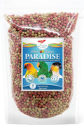 Scenic Mix Paradise Premium Parrot Food - Apple & Natural Flavors, High Protein, Low Iron Conure Bird Food, Eclectus & Other Small Pet Parrots, Omega 3, Vitamins & Minerals, 1 LB Bag