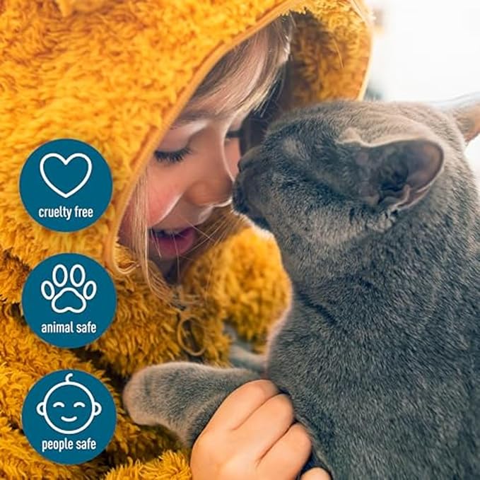 KIDS 'N' PETS Instant All-Purpose Stain & Odor Remover Permanently Eliminates Dog Pee, Cat Urine, Other Smells, Spots from Home Carpet, Couch, Furniture, Mattress, Fabric. Non-Toxic, Child Safe - 32oz