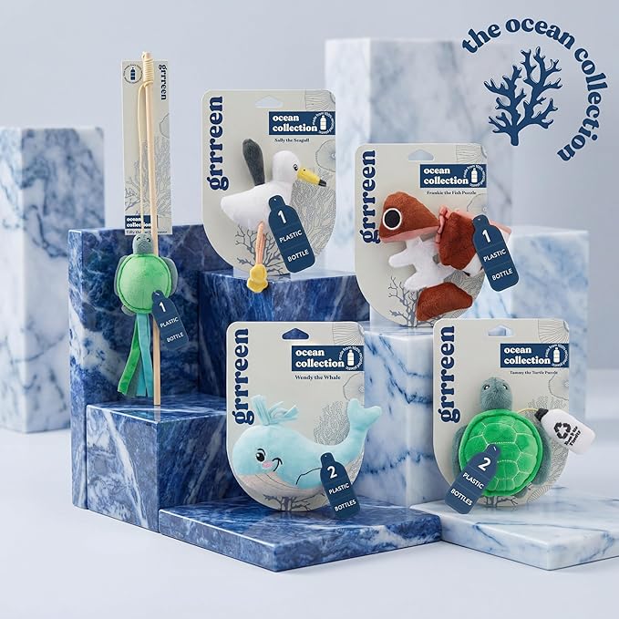 Cat Toys | Plush Toy Seagull Cat Toys for Indoor Cats | Eco Friendly Toy Made from Non Toxic Materials