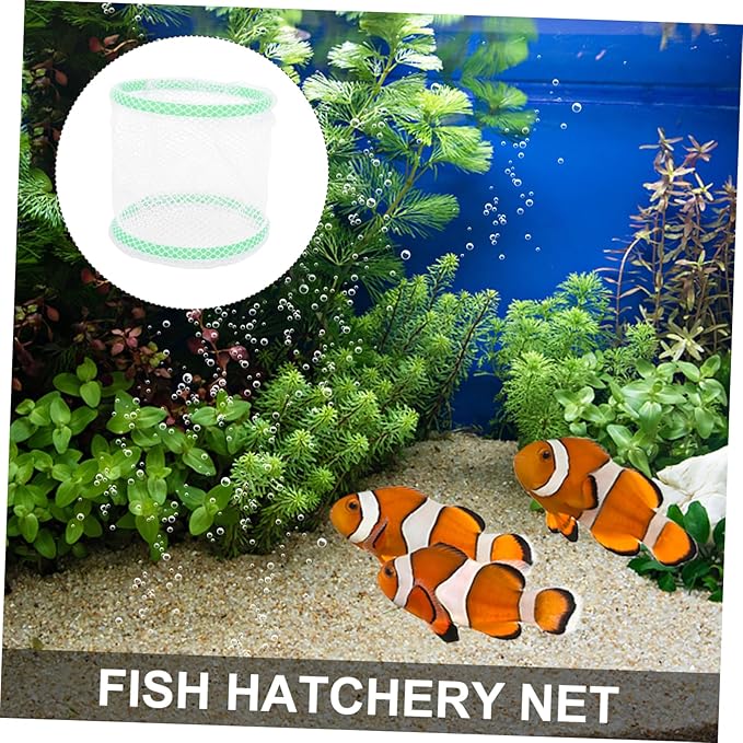 2pcs Breathable Fish Breeding Tank Transparent Mesh Isolation Box for Aquarium Safe Fish Incubator for Fry Convenient to Clean and Use