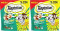 Temptations Cat Treats, Crustacean Celebration Flavor, 5.29 oz | Crunchy and Soft | Pack of 2 | ShakeUps