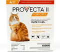 Provecta® II for Large Cats (Over 9 lbs) Flea and Tick Topical Treatment, 4-Month Supply