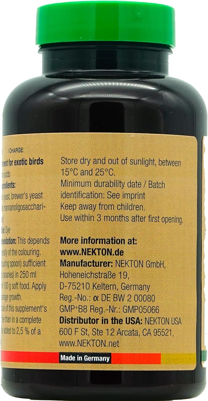 Nekton R Enhances Red Color in Birds, 150gm