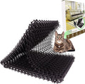 Cat Deterrent Mat 10 pcs Set, Plastic Grid Design Cat Repellent Mat 10 pcs Luxury Color Box Packaged, Anti Cat Mat, Anti Dog Scratch Mat with 1" Spike 13ft Coverage Cat Barrier