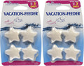 Penn-Plax Pro Balance Vacation Fish Feeder – Slow Release Food That’s Great for Weekend Vacays: 1 Block Feeds up to 3 Days – 4 Starfish Shape Blocks (2 Package) (PBV3)