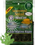 San Francisco Bay Brand Fish Food Seaweed Sheets - Dried Kelp for Herbivorous and Omnivorous Freshwater and Saltwater Fish - Promote Growth, Support Color, Maintain Health - 4 Pack (16 Mini Sheets)