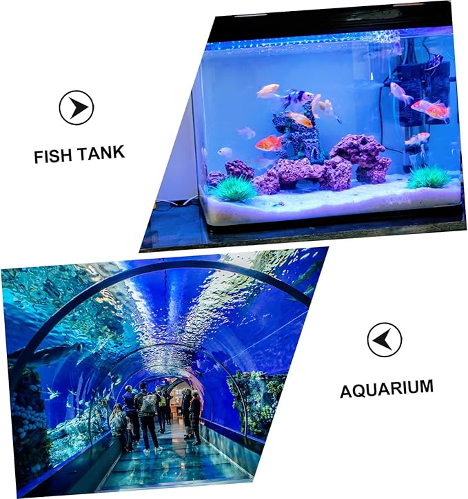 Milisten Aquarium Fish Breeding Box Acrylic Fish Tank Divider Suction Cups Lightweight Portable Safe