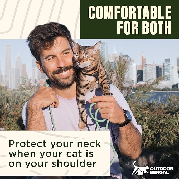 Long Rope Leash for Cats, Small Dogs & Puppies – Heavy Duty, Tangle-Free Lead for Walking, Training & Outdoor Play – Durable Nylon Pet Leash (Green, 6FT)