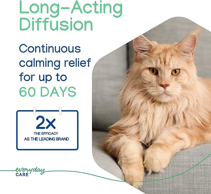 Virbac ZENIFEL™ Gel Diffuser | Managing Stress-Related Behaviors in Kittens & Cats - No Electricity Needed - Lasts Up to 2 Months