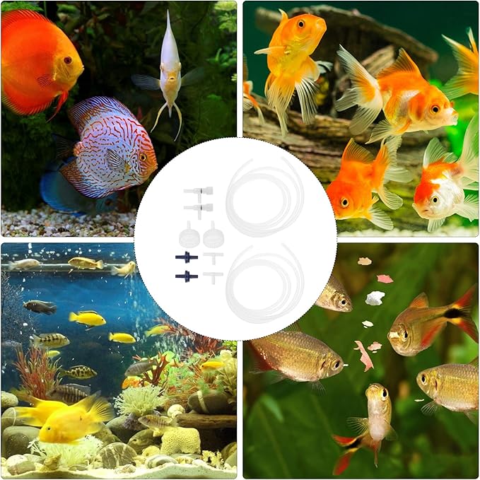 balacoo 2sets Shrimp Hatchery Kit for Soda Bottle Incubator Safe Artemia Hatching Tools Accessory Set for Fish Tank Breeding