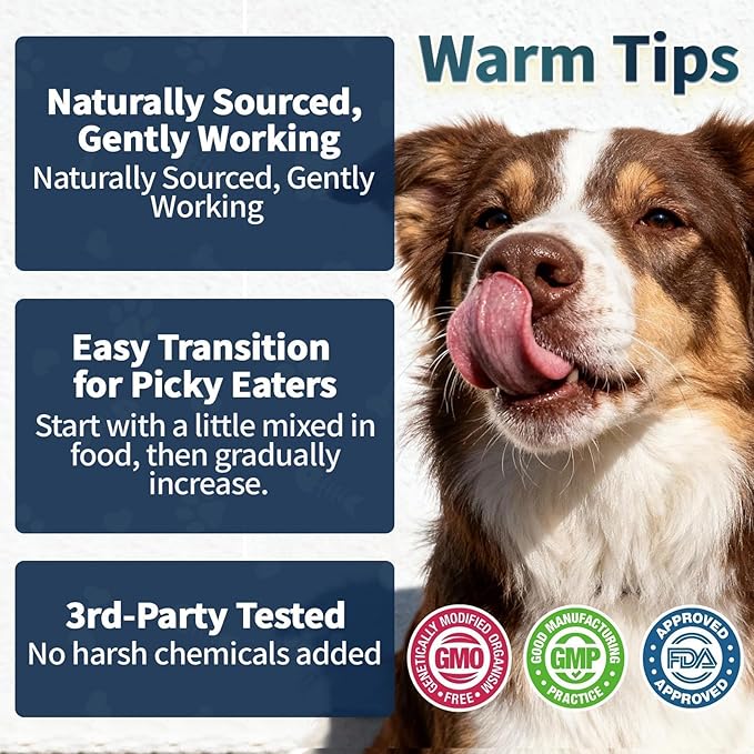 Flea and Tick Prevention for Cats and Dogs, Natural Flea & Tick Supplement with Probiotics Multivitamin, Flea Herbal Drops Supports Healthy Skin Coat & Digestion - All Breeds and Ages - Chicken