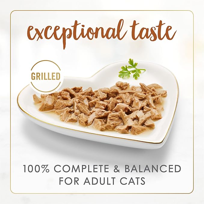 Purina Fancy Feast Grilled Wet Cat Food Liver and Chicken Feast in Wet Cat Food Gravy - (Pack of 24) 3 oz. Cans