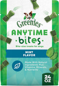 Greenies Anytime Bites Dog Treats, Mint Flavor, Dog Training Treats, 24 oz. Bag