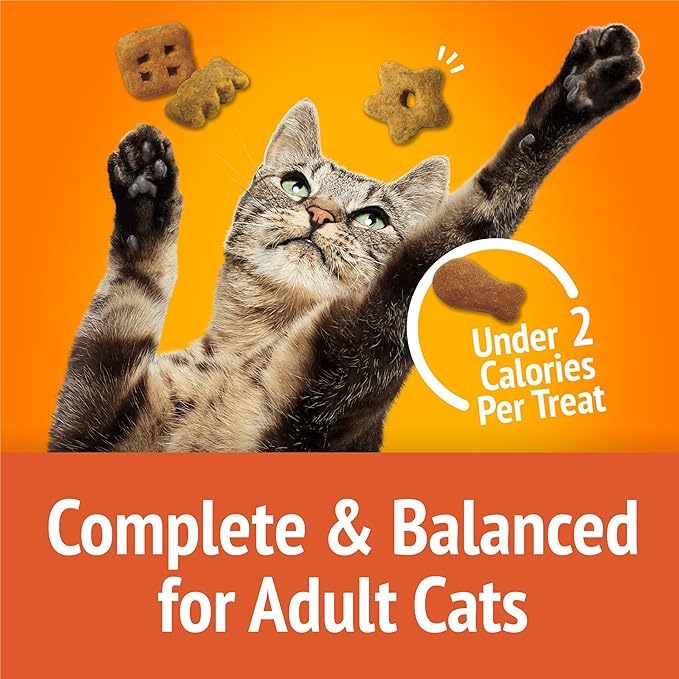 Friskies Purina Cat Treats,Party Mix Original Crunch - 20 oz. Pouch,(Pack of 2)