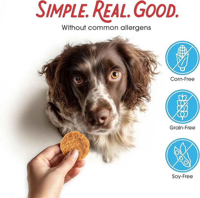Farmland Traditions Dogs Love Chicken Jerky Dog Treats with Only 3 Ingredients and No Fillers, 1 Pound (Pack of 1)