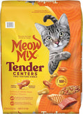 Meow Mix Tender Centers Salmon & Chicken Flavors, Dry Cat Food, 20 Pound Bag