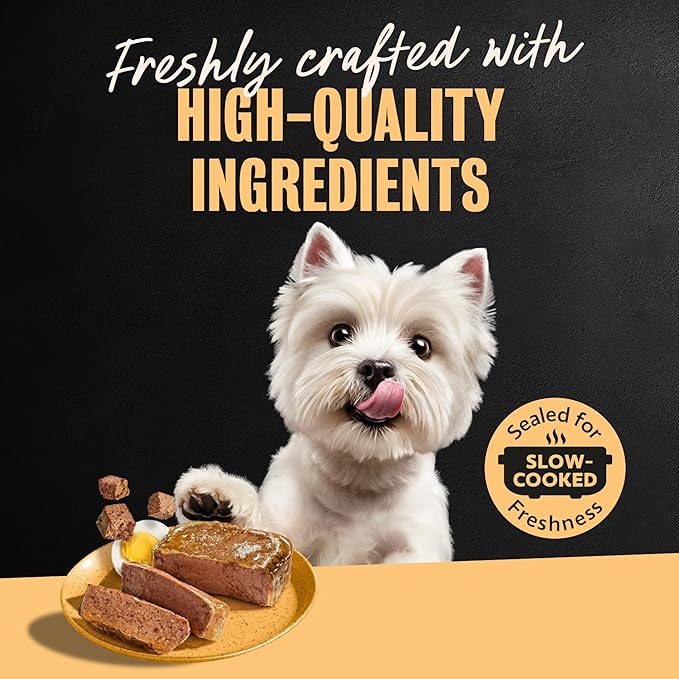 Cesar Classic Loaf in Sauce Adult Wet Dog Food Grilled Steak & Eggs Flavor, 3.5 oz. Easy Peel Trays, 24 Count (Pack of 1)