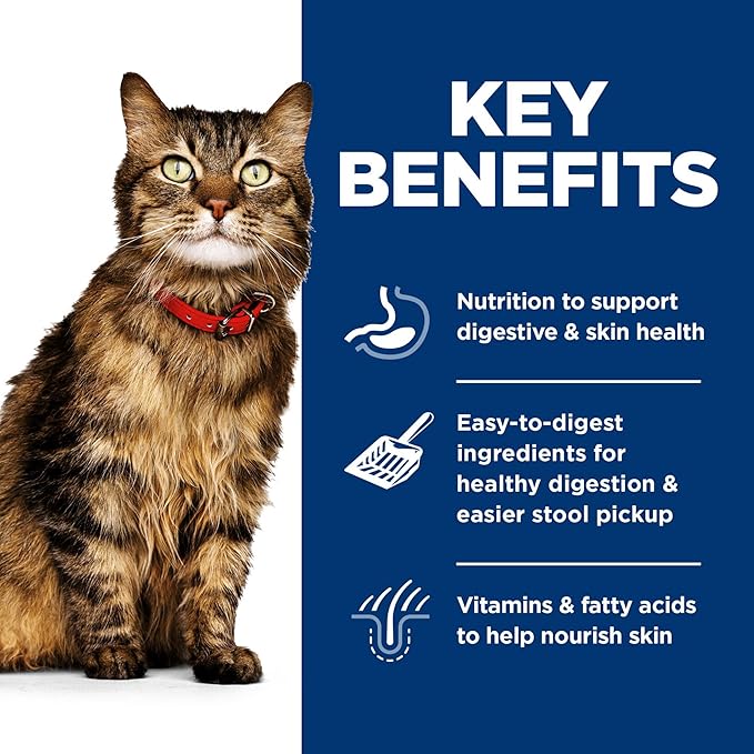 Hill's Science Diet Sensitive Stomach & Skin, Adult 1-6, Stomach & Skin Sensitivity Support, Wet Cat Food, Variety Pack: Chicken; Tuna Minced, 2.9 oz Can Variety Pack, Case of 12