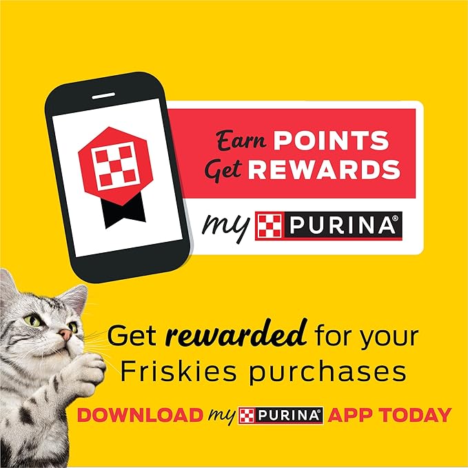 Purina Friskies Pate Wet Cat Food Variety Pack Seafood and Chicken Pate Favorites - 48 ct. Can