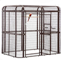 Large Walk-in Cages Heavy Duty Bird Cage Outdoor Aviary Parrot Macaw Conure Lovebird Pet House Finch Parakeet Cockatiel Macare Birdcages Brown