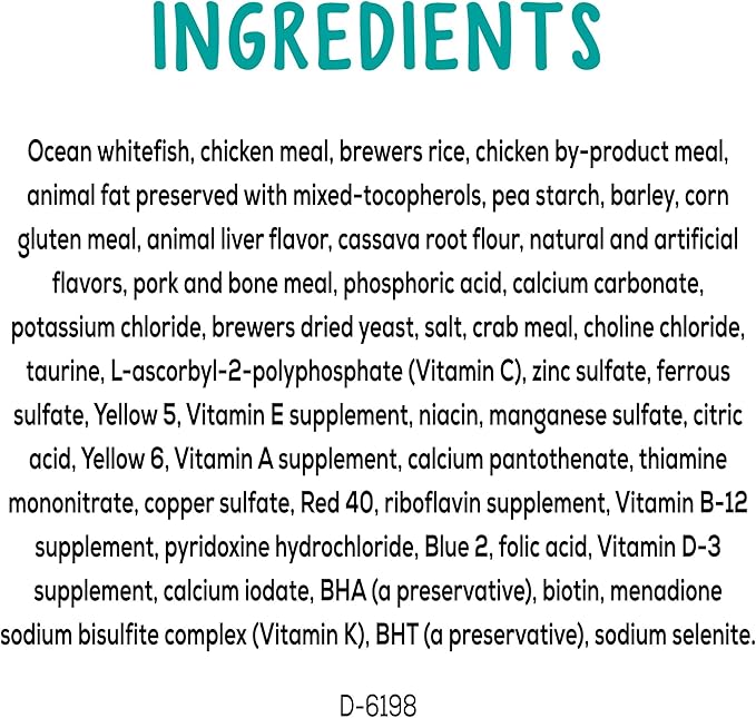 Purina Friskies Party Mix Cat Treats, Meow Luau Crunch with Ocean Whitefish, Crunchy Cat Treats Made for Adult Cats, 2.1 Ounce Resealable Pouch (Pack of 1)